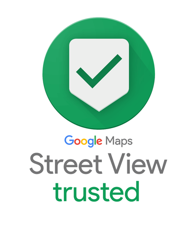 Logo de Google Street View Trusted